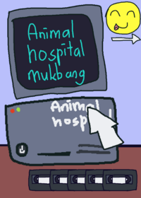 Animal hospital mukbang!!