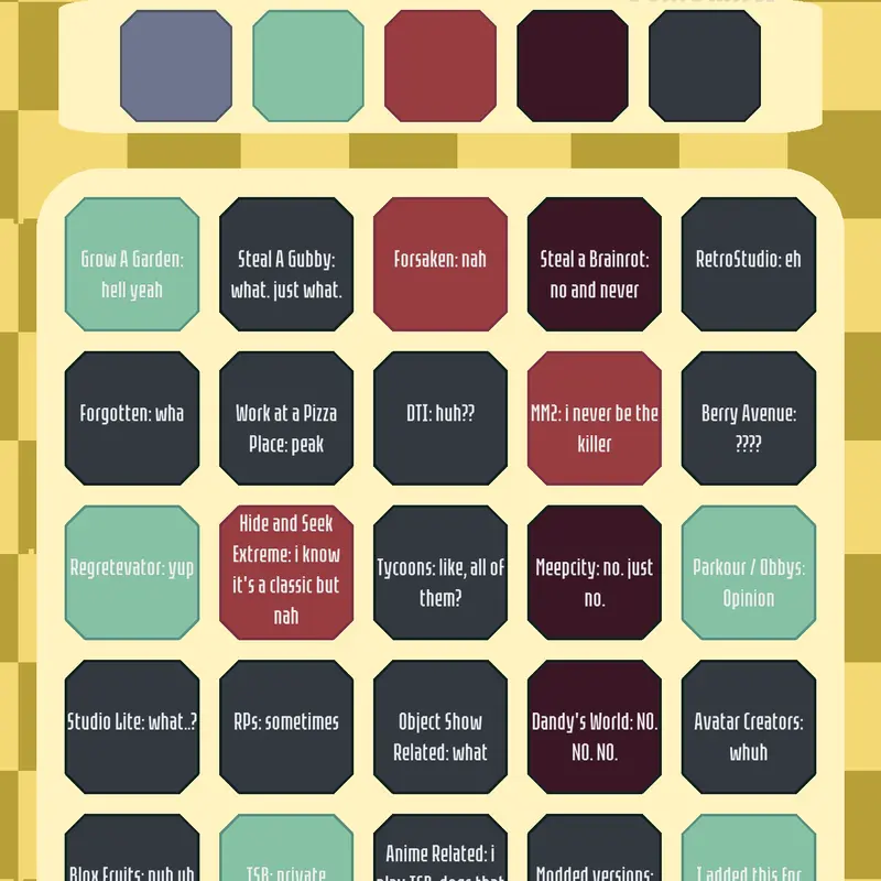 Game by @yourlocalcreater