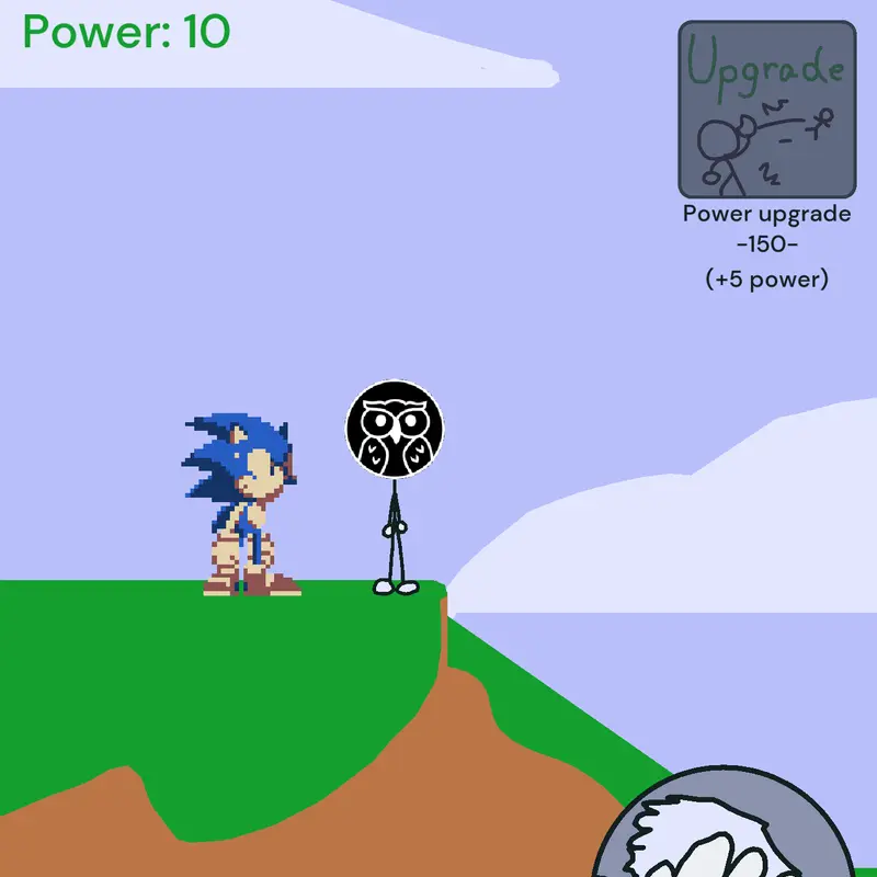 Slap but sonic by @sonictheblue27639