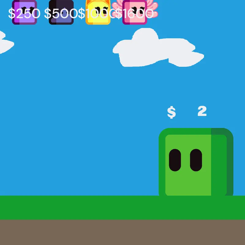 Please feed Green-Cube by @Jakeyyy