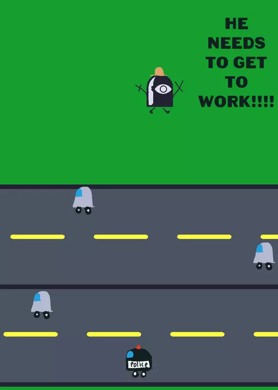 Traffic trouble by @Tommy346Gaming