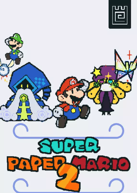 Super paper mario "2" by @Mr_random-666