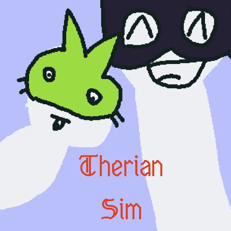 Therian sim by @purple-stickman