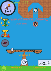 Another bad catapult game