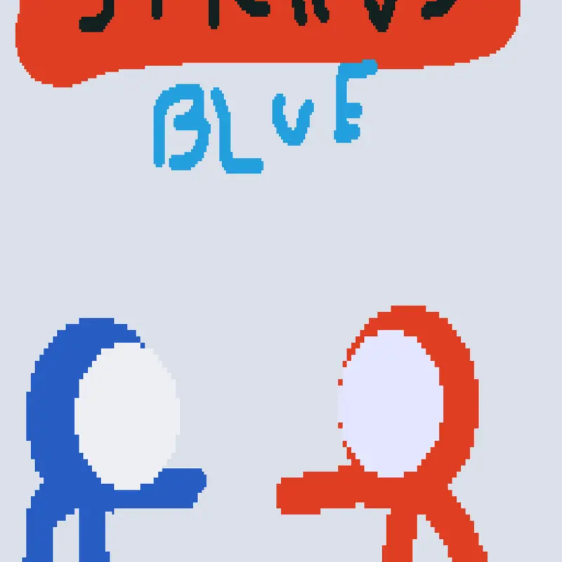 Red vc Blue OMG by @sircrawmygamer