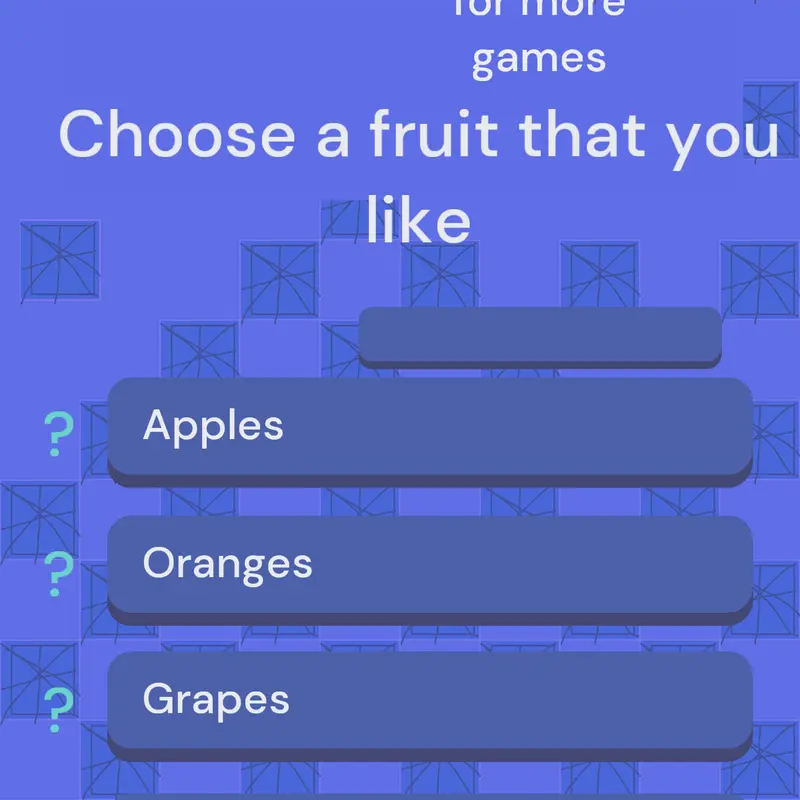 Choose your favorite fruit by @BrowityKa