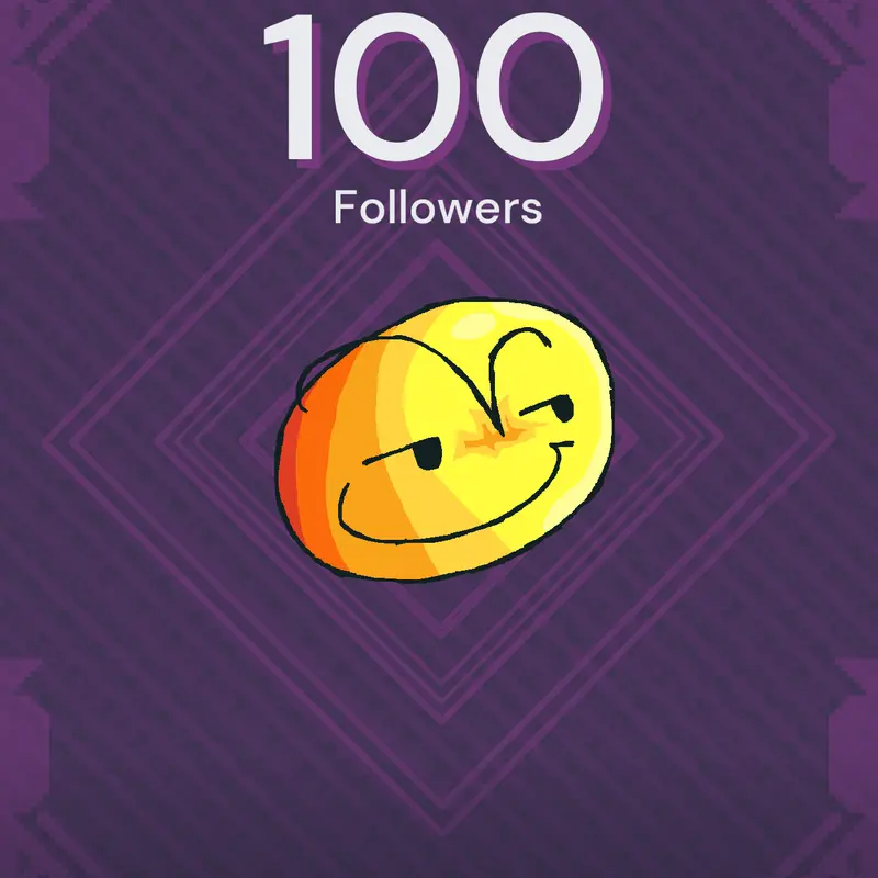 100 Followers by @WhatTheIdk