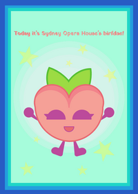 Happy birfdae to Sydney Opera House!