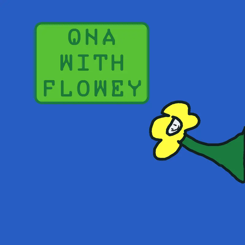 Qna with flowey by @stickman_yellow_sans