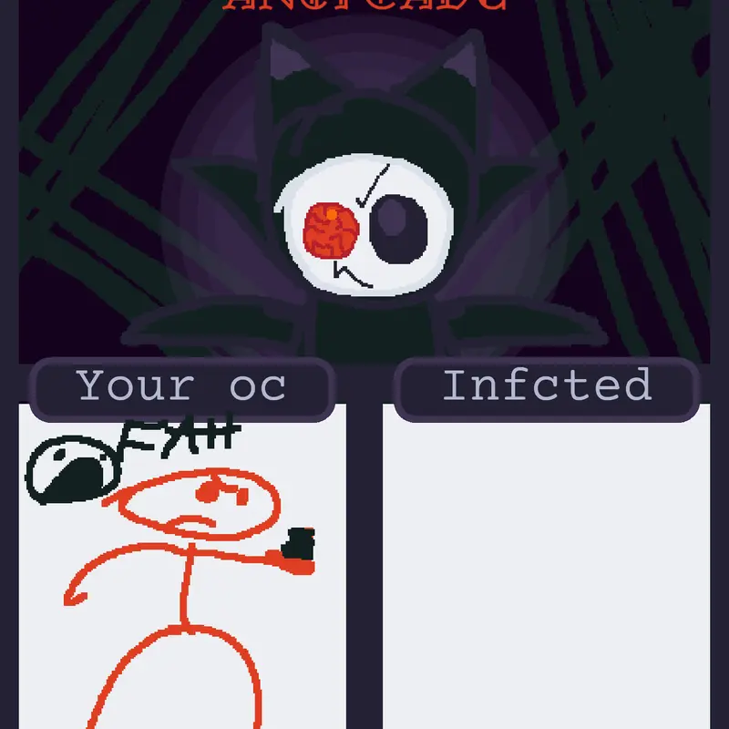 •| Drawing your's oc's infcted |• by @MANAHAN_SIBLINGS