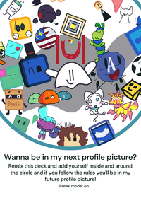 Wanna be in my next profile picture?
