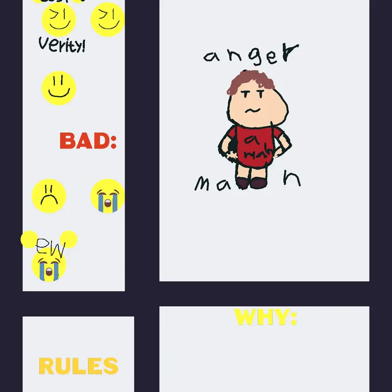 Anger man by @flowergirl123