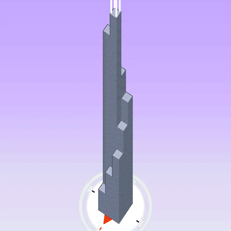 NEXUS Corporation HQ 3D Model by @themaninyourwall