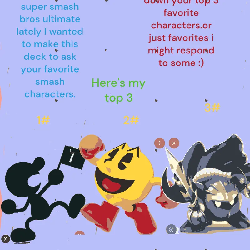 Smash bros poll by @Cool_guy8