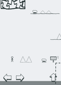 Easy stickman parkour.
