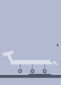 Plane crash physics II (concorde)