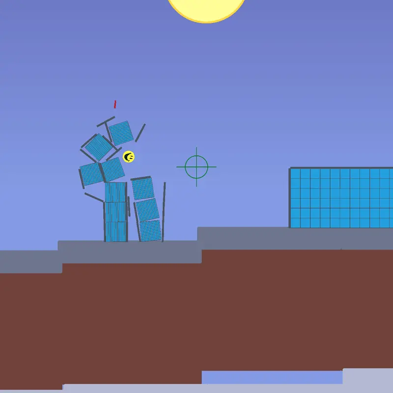 Destroy the city by @funbotindo