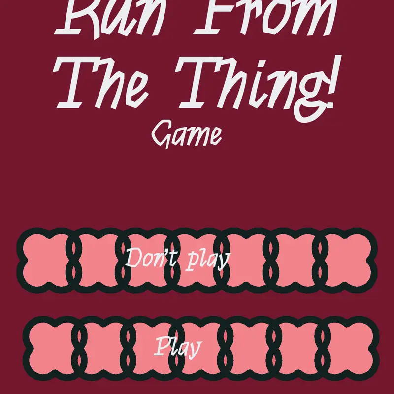 Escape The Creatures With A Football by @yourgirlEmm