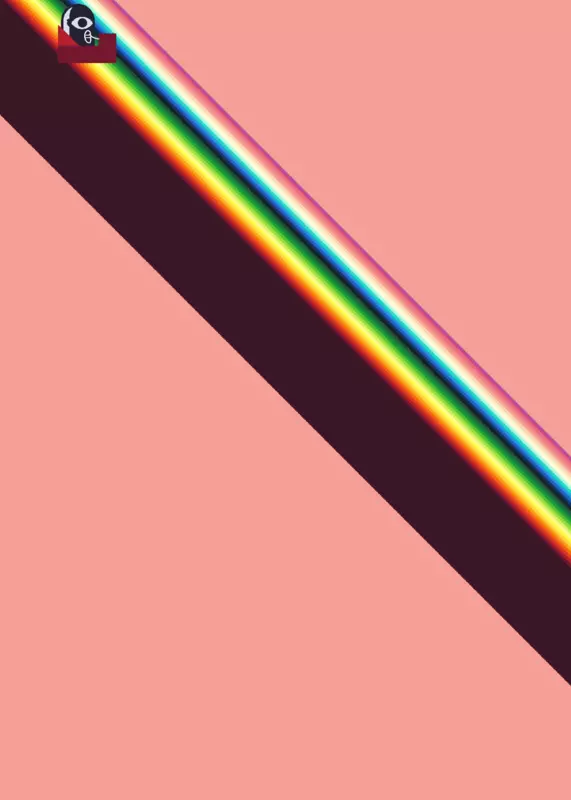 Rain bow road by @ralsei9