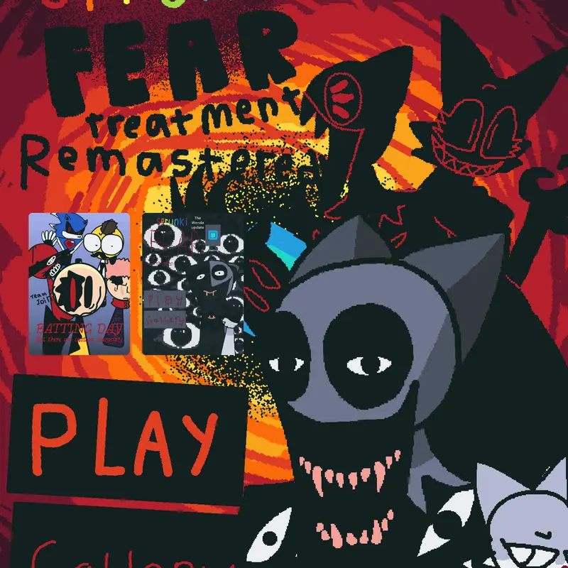 SPRUNKI: FEAR TREATMENT [REMASTERED] by @PARADOX27x