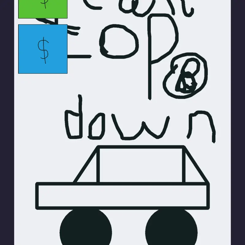 Multiplayer topdown car by @MdBos