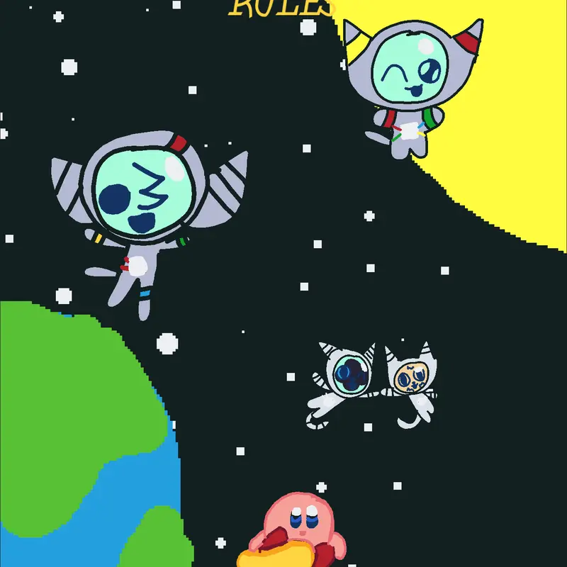 Space Party by @IReallyAmAWeirdBanana