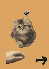 Cat simulator! #kitty #kitten #cute