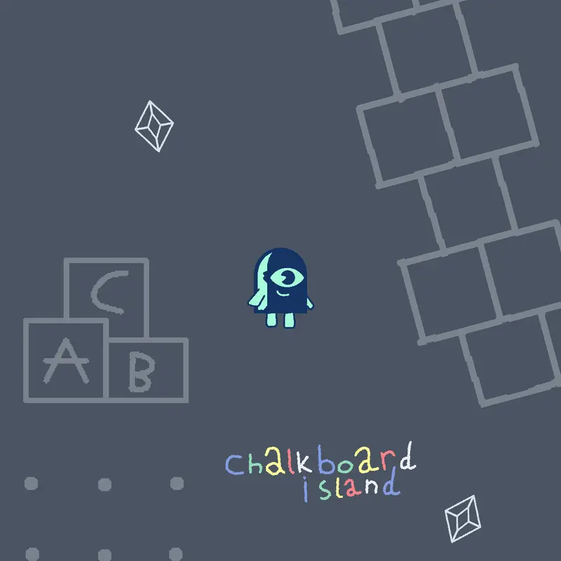 Chalkboard Island by @LittlemanOfficialAcc