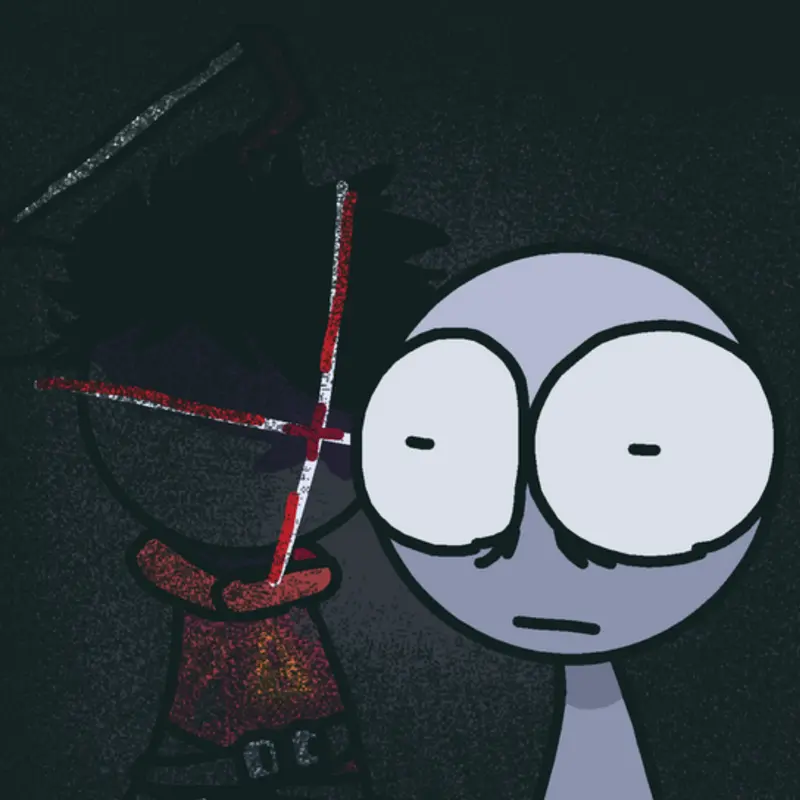 Vs scary depressed guy by @Rafael6