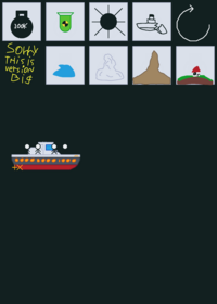 titanic sink but mini?