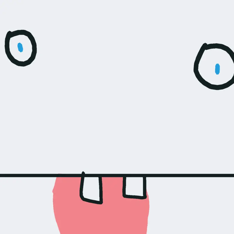 Rabbid face by @rabbit_67
