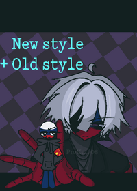 old vs new style russia Countryhumans