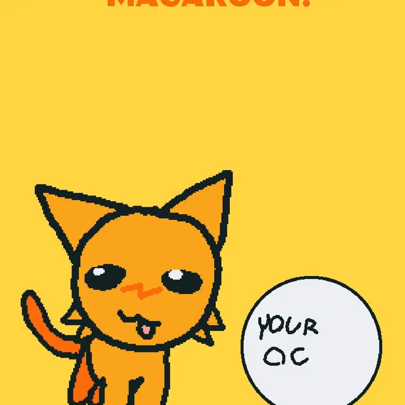 Qna with Macaroon yay😝😝😝 by @macaroon_meow