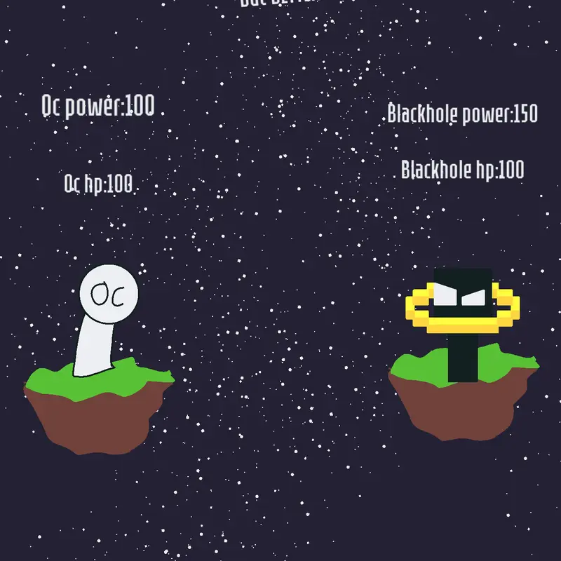 Fight blackhole by @TripleGuyGang