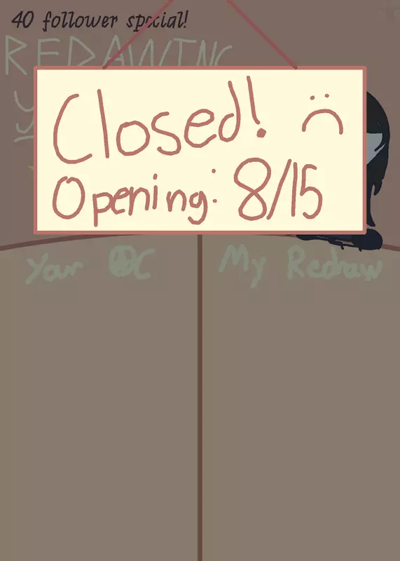 Redrawing your OC! (Closed) by @Oopsie_dasies