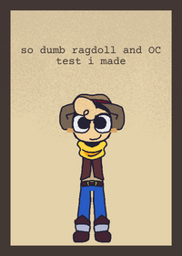 Kovo ragdoll test (Kovo is my OC in game...