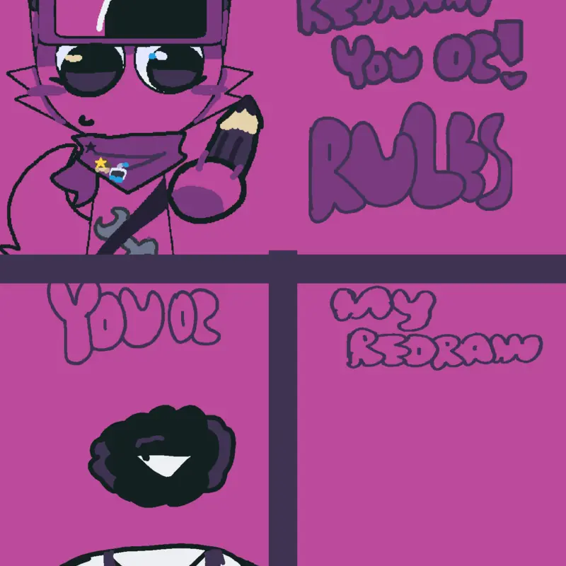 Oc redraw by @__The-prototype__