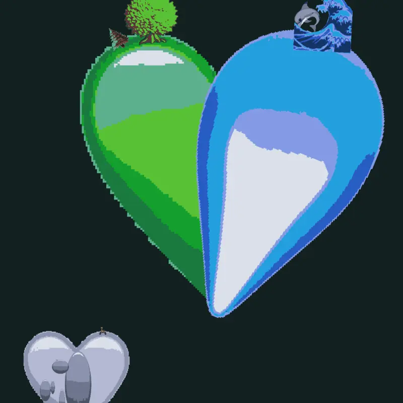 Earth and Moon emojis by @Awakened_Vega_IV