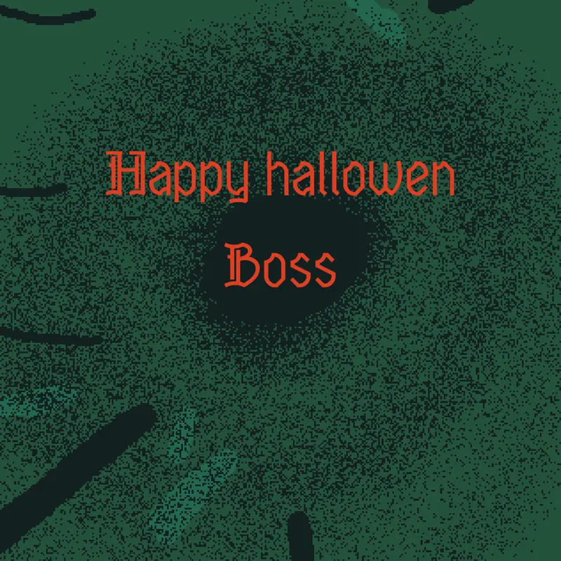 Happy hallowen boss! by @nijiha