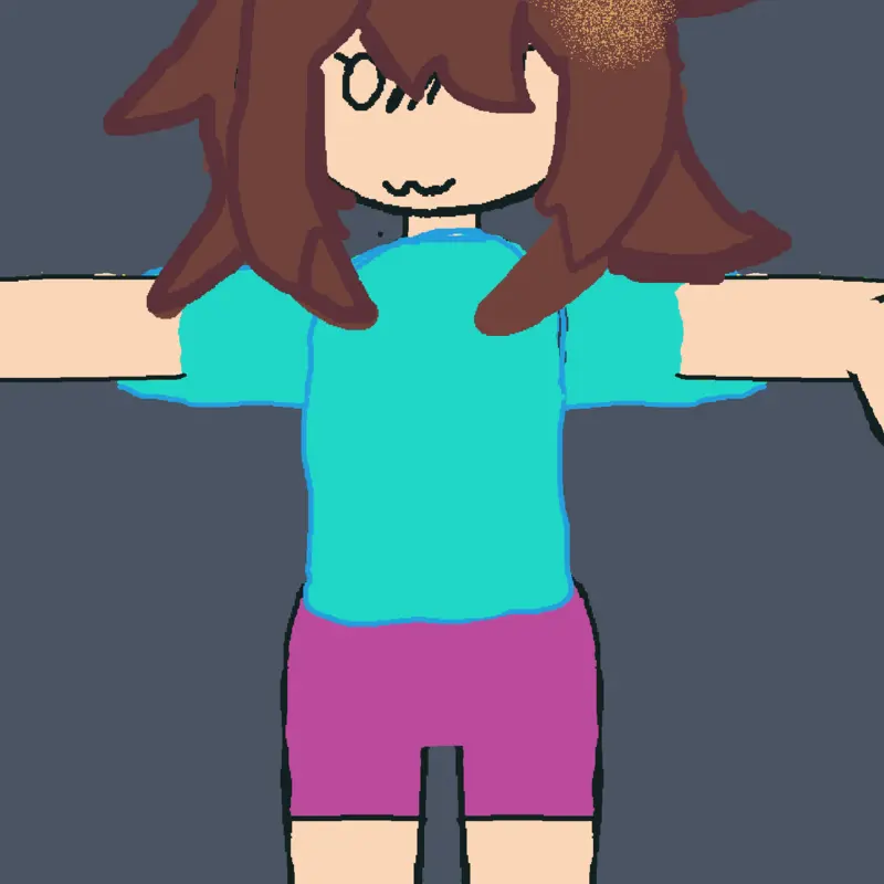 Erm super cool ragdoll of me by @skibidylolltadc