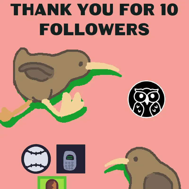 Thanks for 10 followers god bless u🇷🇸☦ by @kiwi-bird