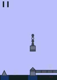 Cube dash, but using slingshot