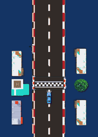 Night 3D Racing 2 Street city drift