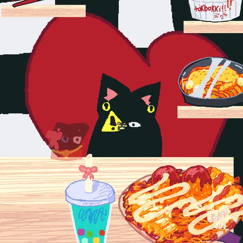 Mukbang cute angry Munci from nico❤️ by @Itzyingyang
