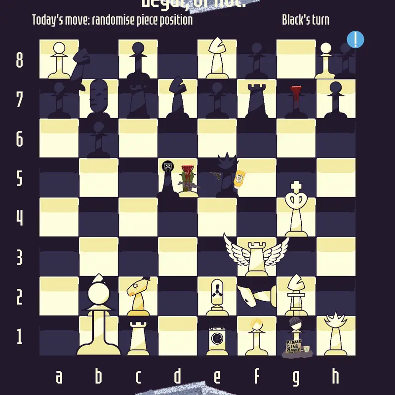 Chess No rules: Day 22 by @orbmultipliedbyone