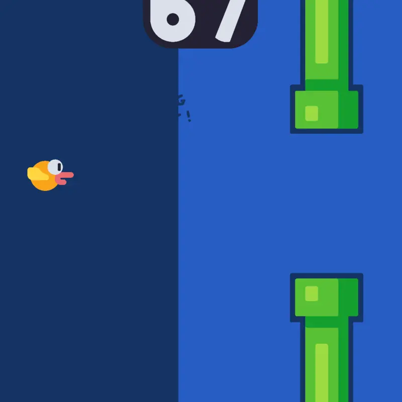 Flappy dunk! by @alezebeth