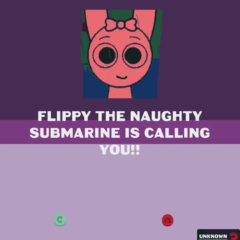 Flippy the submarine call by @CapyPastaTheFan