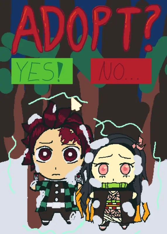 Demon slayer take care of tanjiro+nezuko by @Kyuna