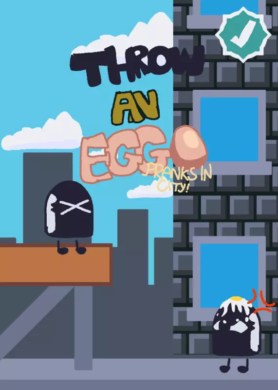 Throw an egg by @Pulchritudinous