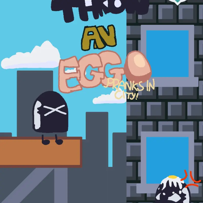 Throw an egg by @Pulchritudinous